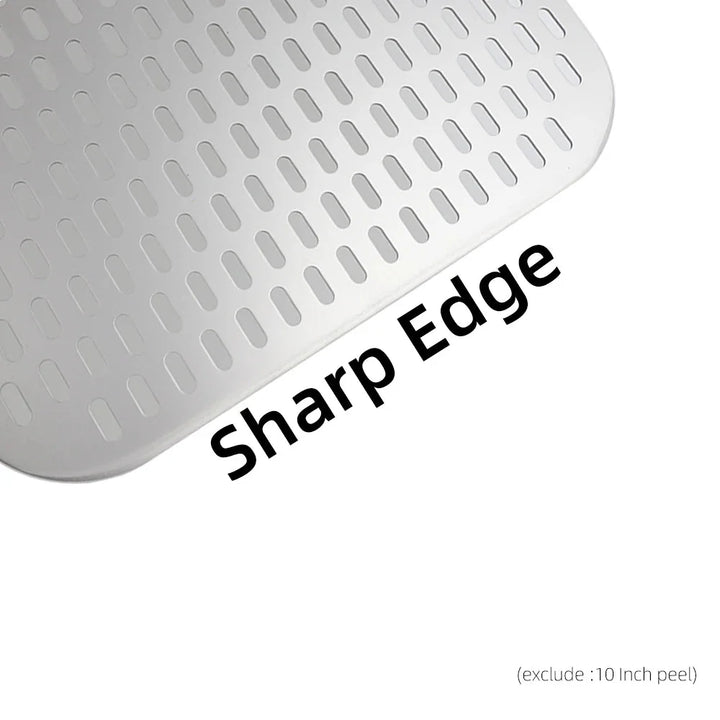 Big Pizza Perforert Spade Paddle Håndtak for Ovn Pizza Baking Verktøy | Luvikno