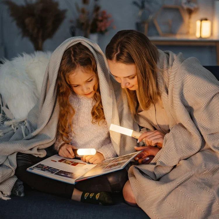 Oppladbar LED-lampe med bevegelsessensor | Luvikno