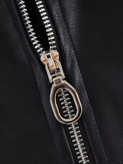 Luvik | Tekonahkainen Bomber-takki