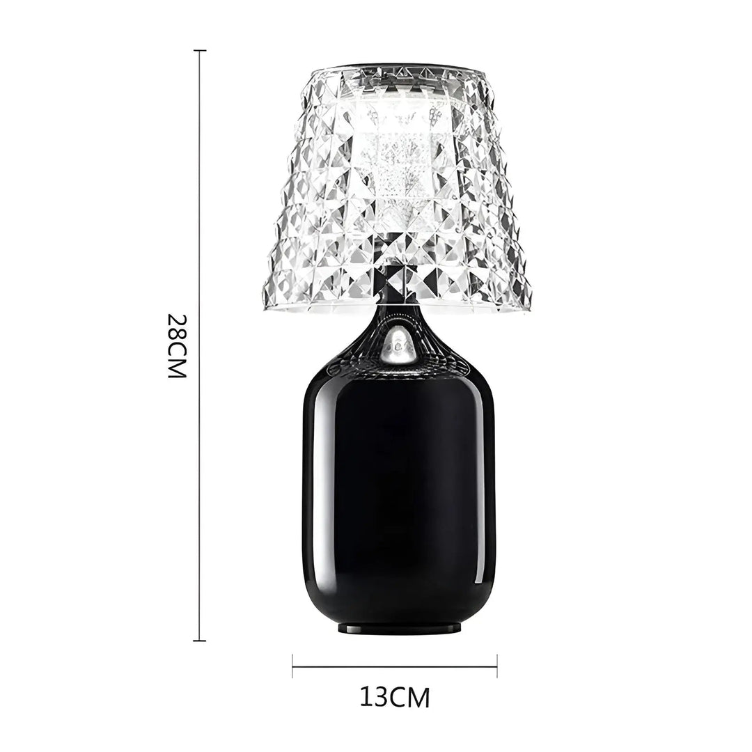 Luvikno | Zaroti Luxe Bordlampe – Trådløs & Elegant