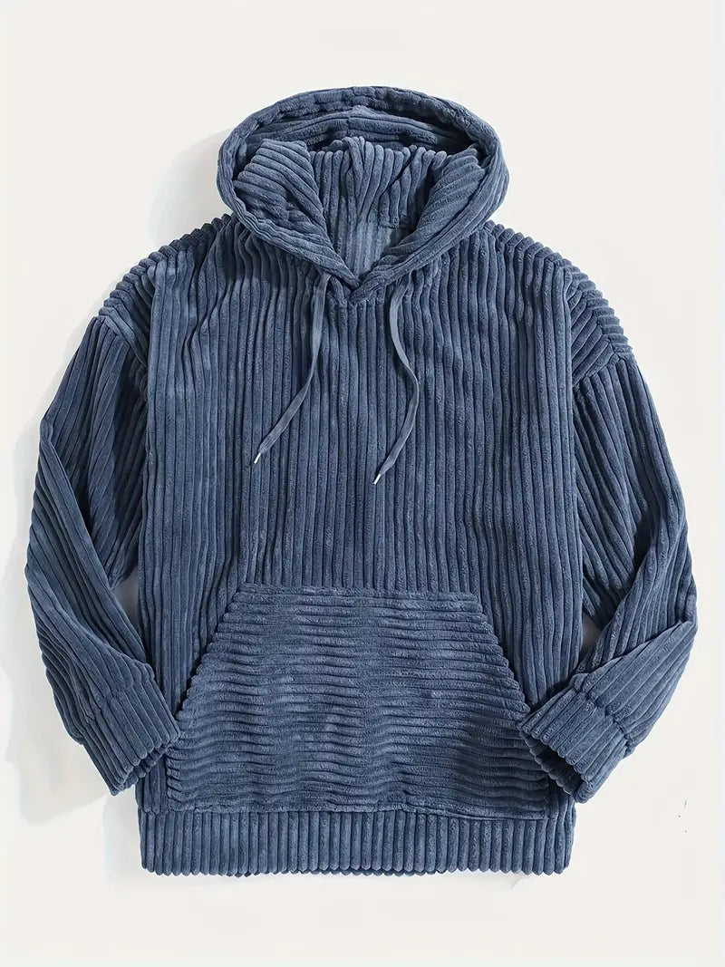 Luvik | Cordfløyel Komfort Hettegenser Sweatshirt