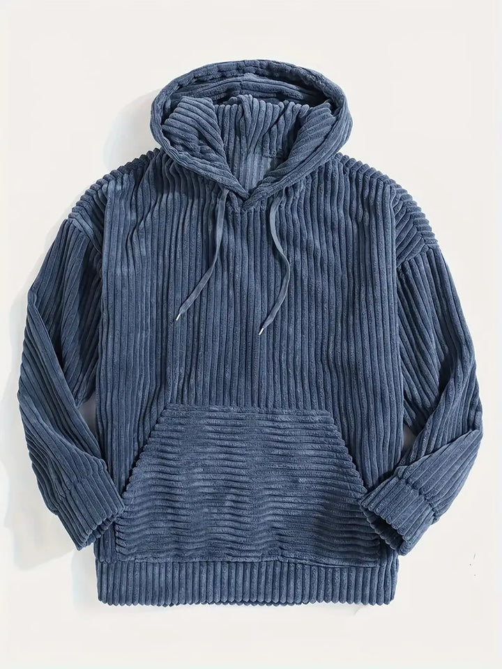 Luvik | Cordfløyel Komfort Hettegenser Sweatshirt