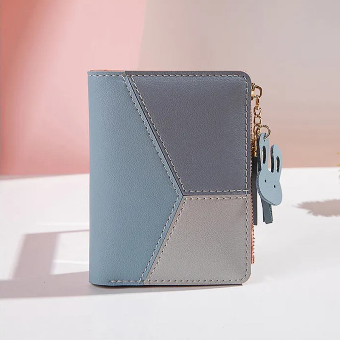 Mini lommebok med trendy dusk Luvikno