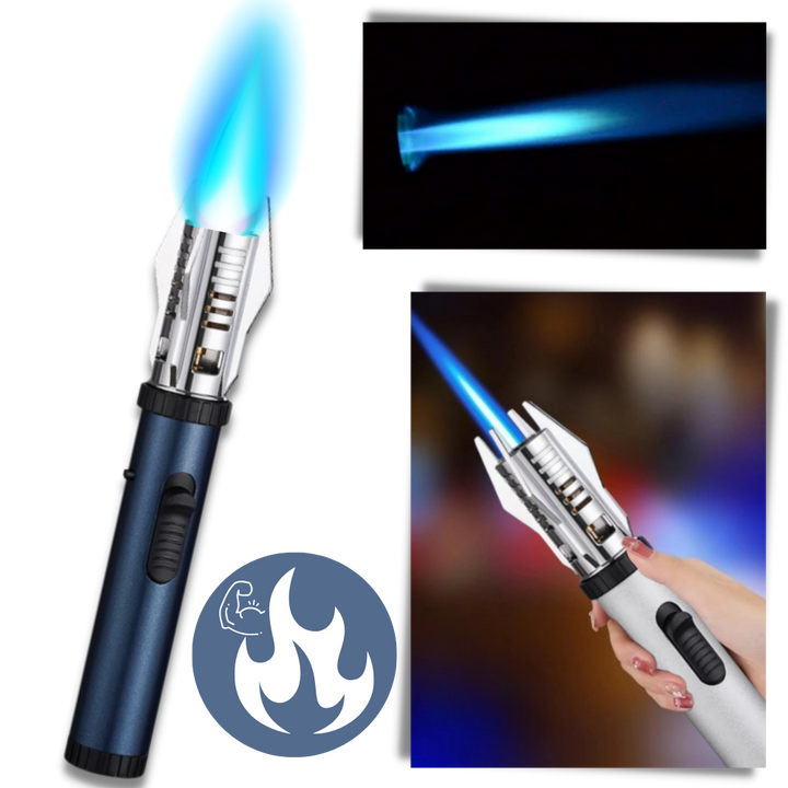 Luvikno | Blå Flamme Vindbeskyttet lighter