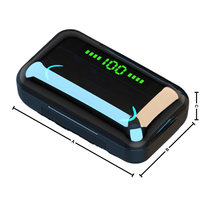 Luvikno | Bluetooth ørepropper med oppladbart batterietui