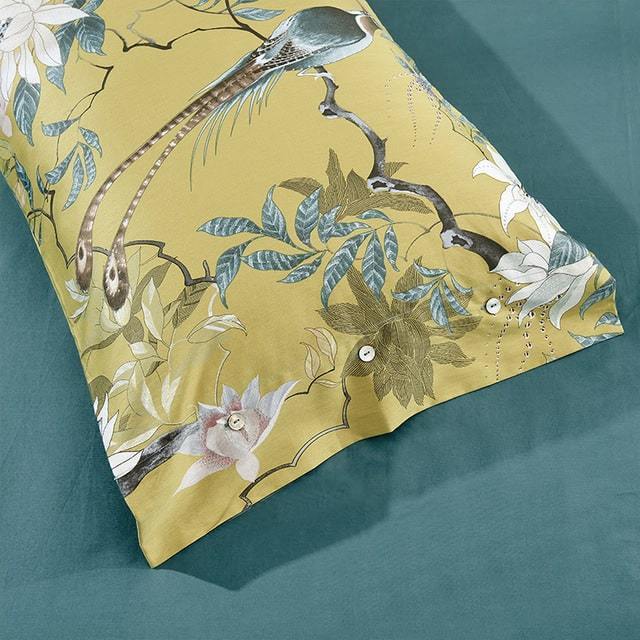 Tropical Haven Dynecover Sett (Egyptisk Bomull, 500 TC) | Luvikno