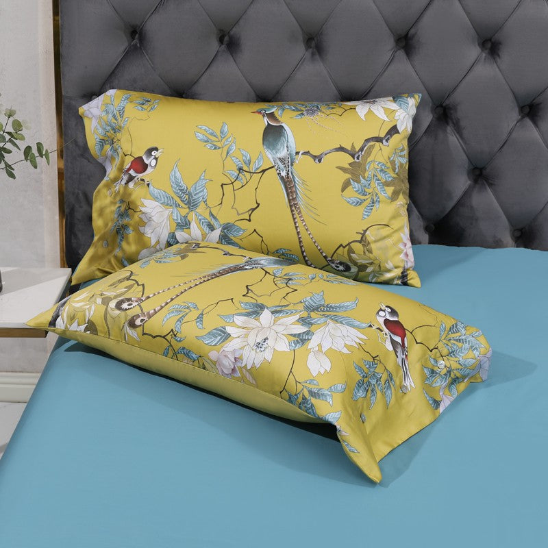 Tropical Haven Dynecover Sett (Egyptisk Bomull, 500 TC) | Luvikno