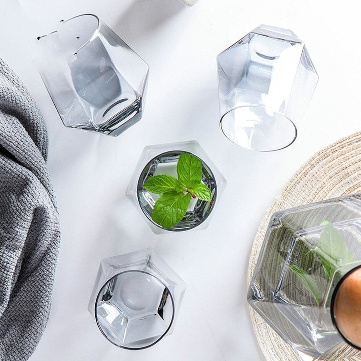 Kokt Vann Kaldt Vann Kanne Sett Krystall Glass Vannkanne Vannkop | Luvikno