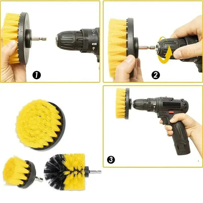TurboClean Umiddelbar rengjøring av felgene - 3 deler | Luvikno