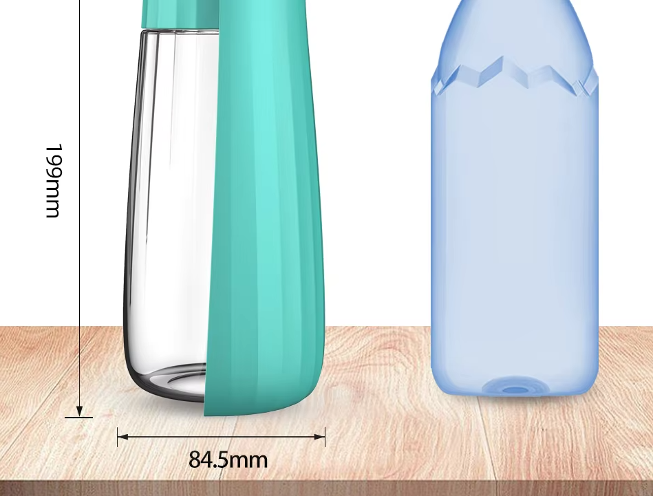 Luvikno | Hund Vannflaske - Reise Lekkasjesikker 550ml