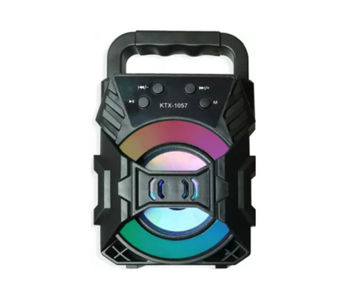 SoundPulse Trådløs Høyttaler – Bluetooth Høyttaler med FM, USB & Lysshow | Luvikno