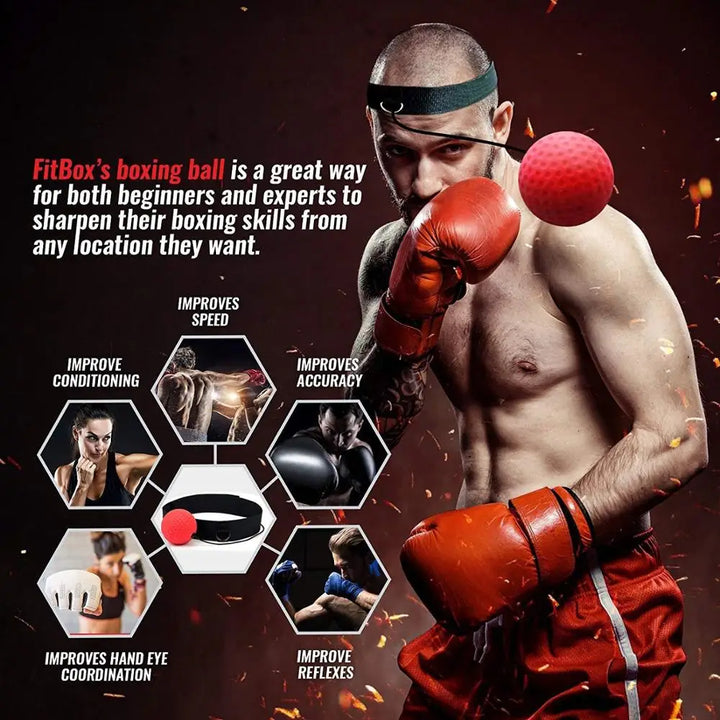ReflexTrainer Ball Set for Fast Reactions and Coordination | Luvikno