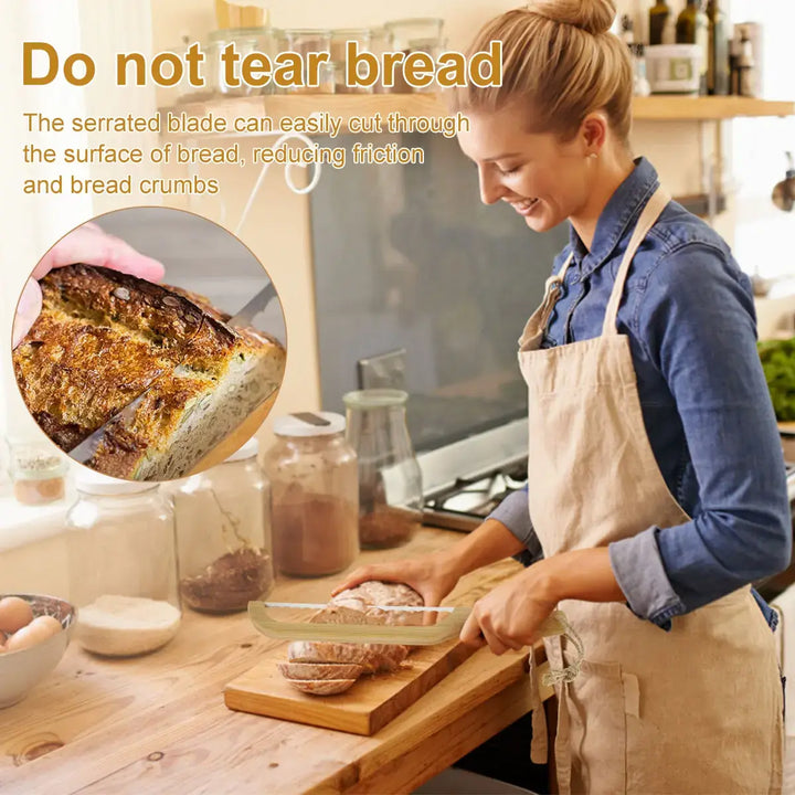Luvikno | Den ultimate brødkniven for perfekte skiver - BreadMaster