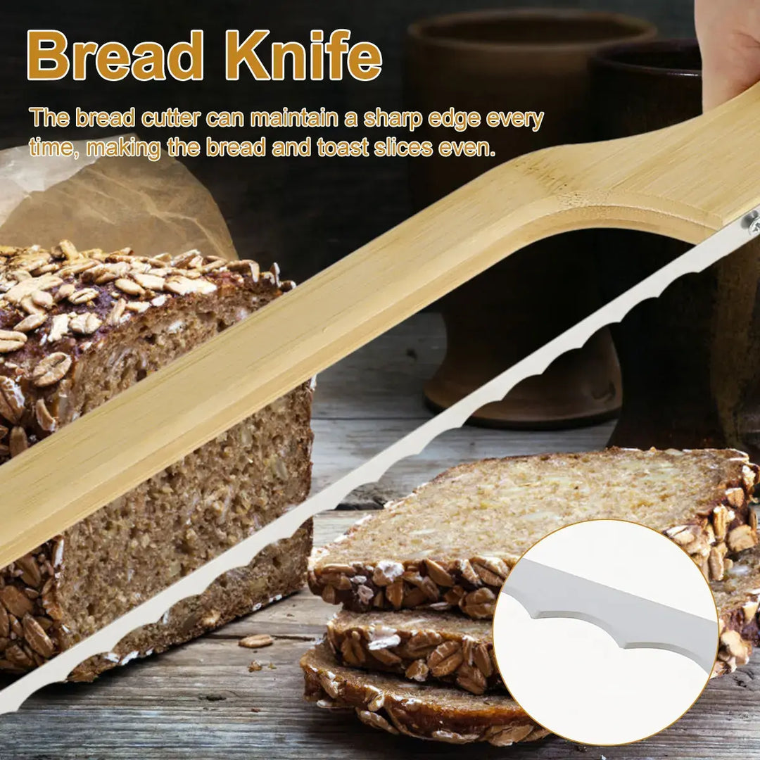 Luvikno | Den ultimate brødkniven for perfekte skiver - BreadMaster