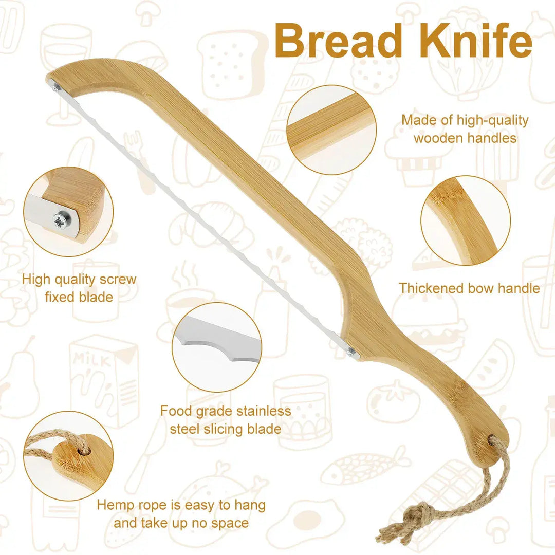 Luvikno | Den ultimate brødkniven for perfekte skiver - BreadMaster