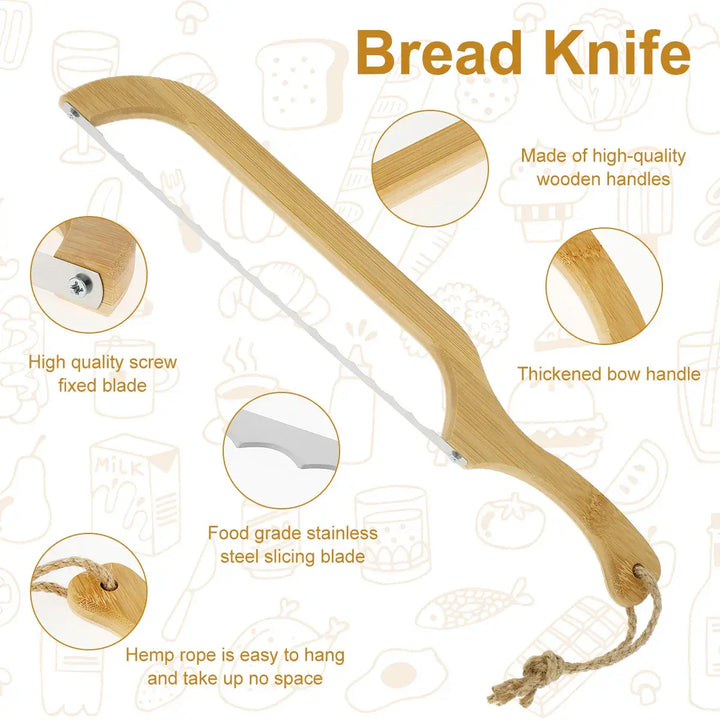 Luvikno | Den ultimate brødkniven for perfekte skiver - BreadMaster