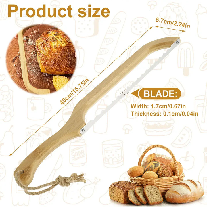 Luvikno | Den ultimate brødkniven for perfekte skiver - BreadMaster