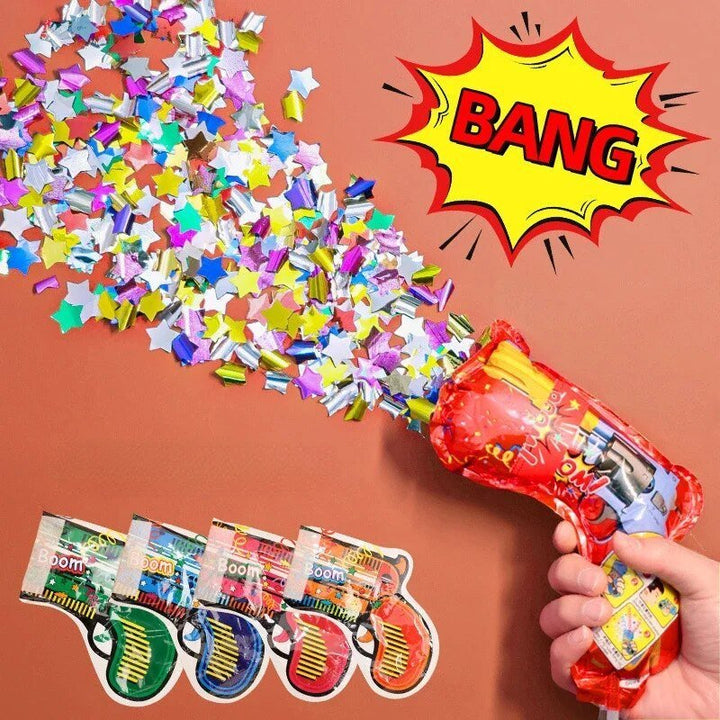 Luvikno | PartyPop Blaster - Sofortkonfetti - Portabel festmagiske!