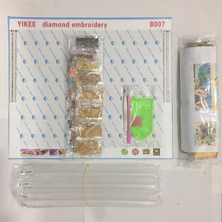 5 Piece Butterfly Garden - GemPaint Kit | Luvikno