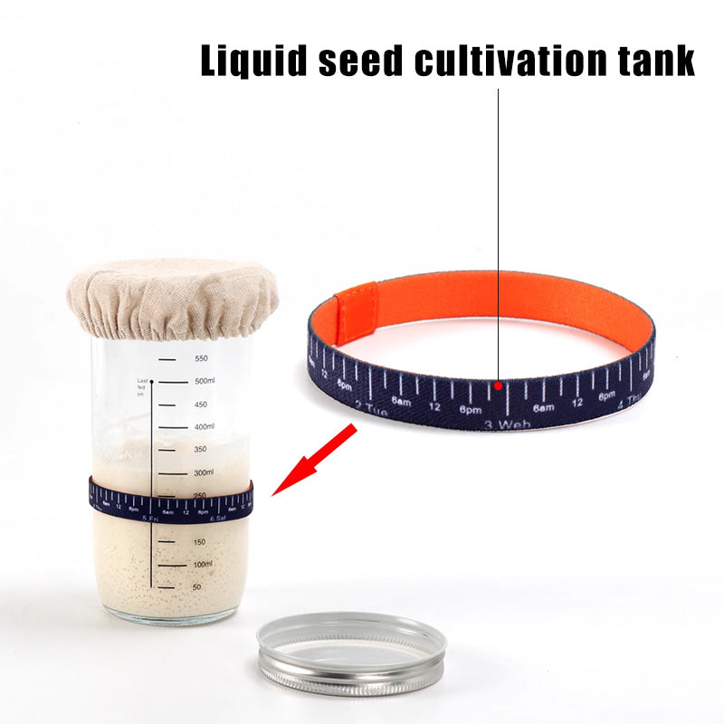 CraftRise Surdeigsstarter Kit — Mester endelig perfekt surdeig uten anstrengelse og lag håndlagde brød uten bekymringer! | Luvikno