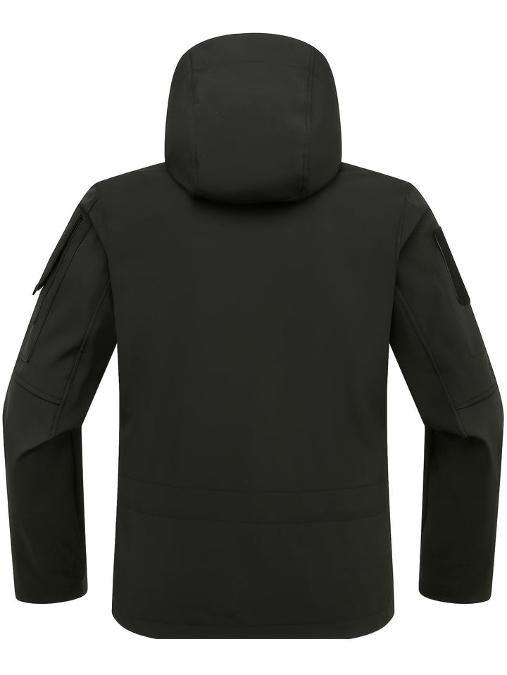 Luvik | Vedenpitävä miesten softshell-takki hupulla