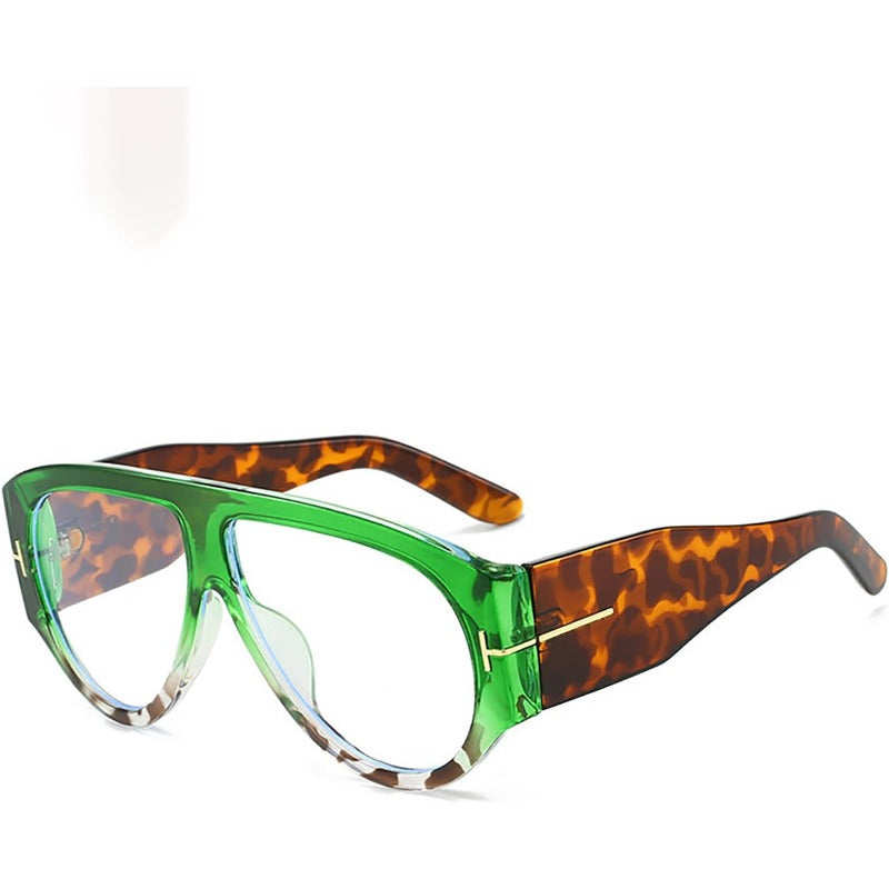 Oversized UV400 Aviator Solbriller Luvikno