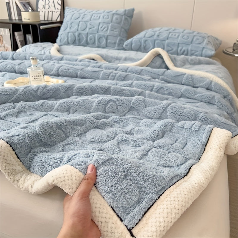 Luvikno | Stilfullt korallfleece-teppe for maksimal komfort