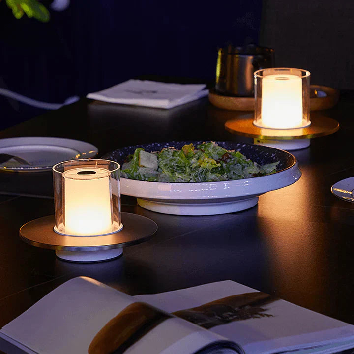 Luvikno | GlowLuxe Lampe – Stilig LED Bordlampe for Ambient Belysning