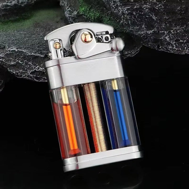 Multi-Fuel Gjennomsiktig Væske Kerosin Lighter | Luvikno