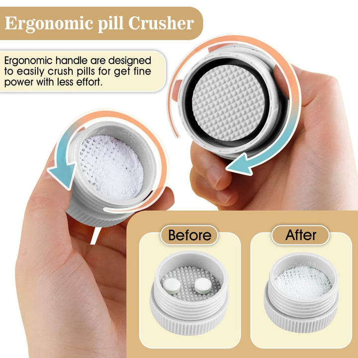 Pill cutter with dispenser | Luvikno
