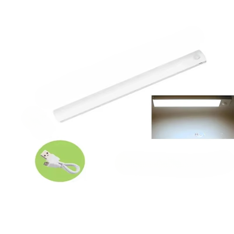 Smart Sensor LED Nattlys - Bevegelsesaktivert, Lysdempbar & Oppladbar Luvikno