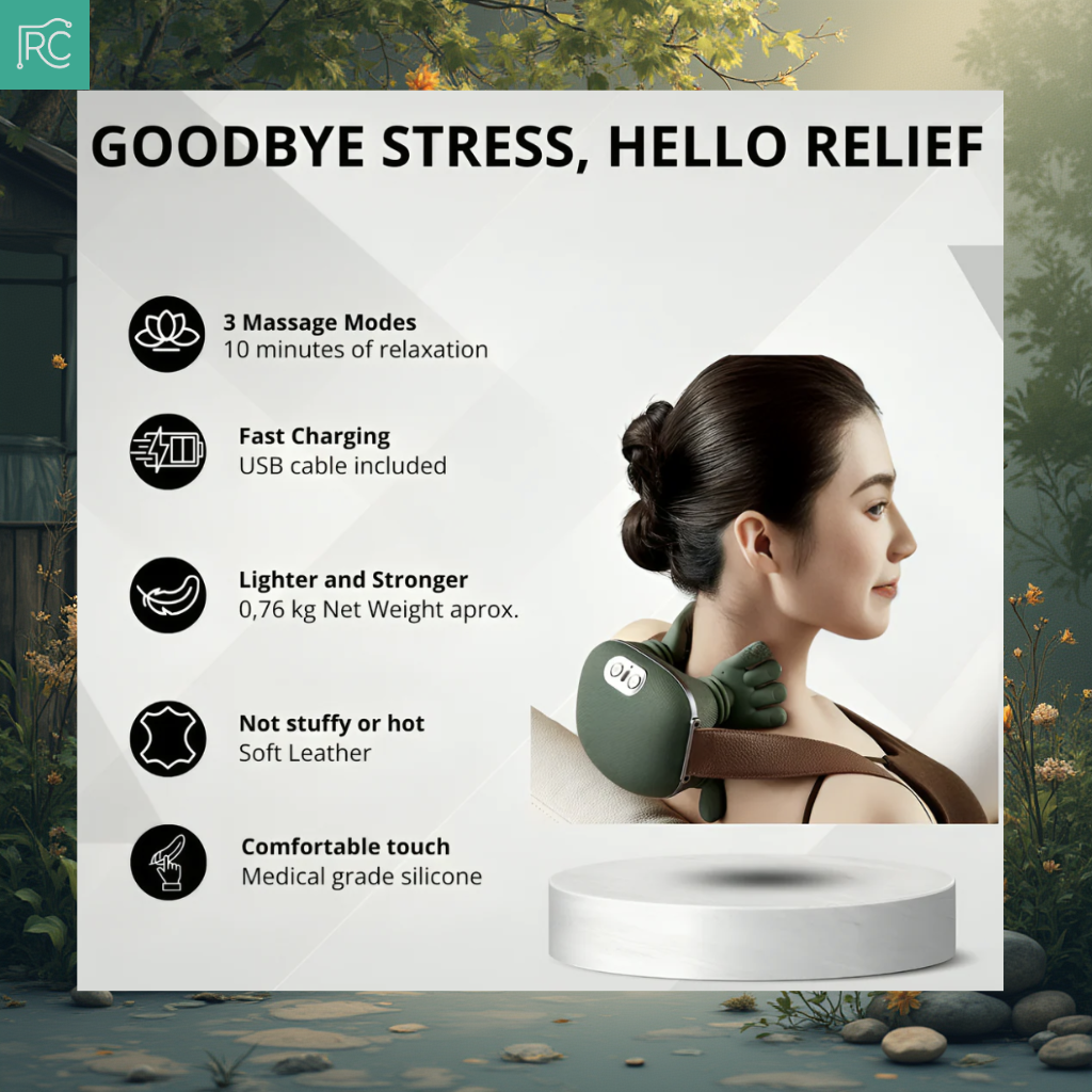 Luvikno | Relaxation Kick — Føl umiddelbar lindring fra nakkespenning og opplev ren letthet!