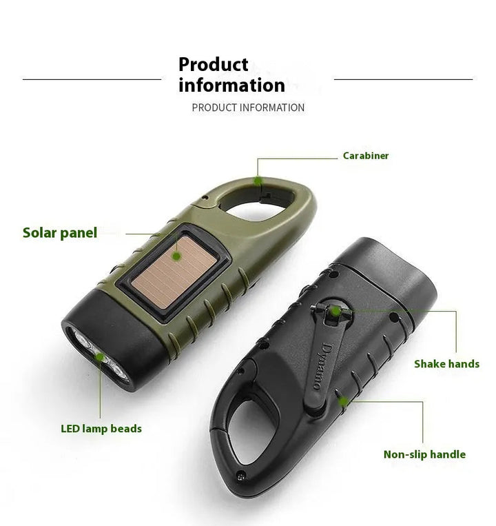 BrightTrail Solar-Kurv-LED-Lommelykt | Luvikno