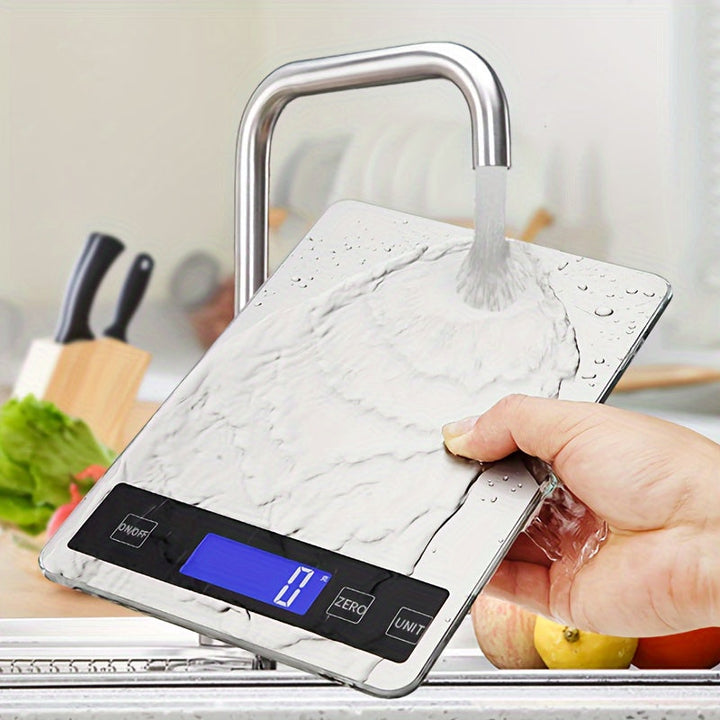 Digital kjøkkenvekt 15 kg USB oppladbar | Luvikno