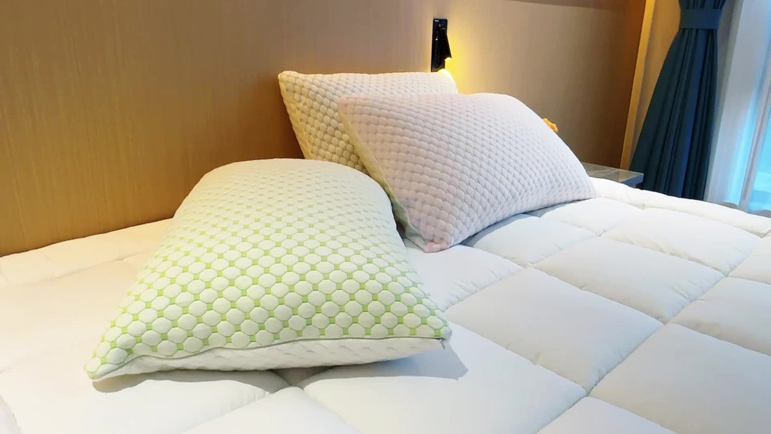 Luvikno | ChillPillow Breeze - Kjølende minneskumpute med bambuskappe