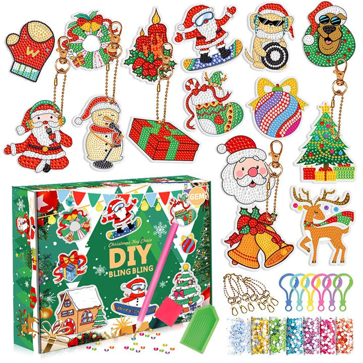 Luvikno | 5D Jul DIY Diamantmalingssett