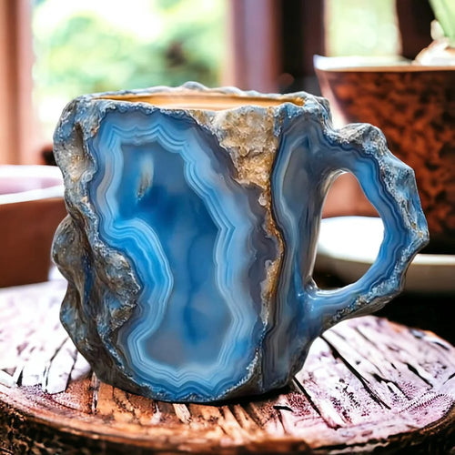 CrystalBrew - Luxe Krystall Kaffe Mug for Hjemmet Luvikno