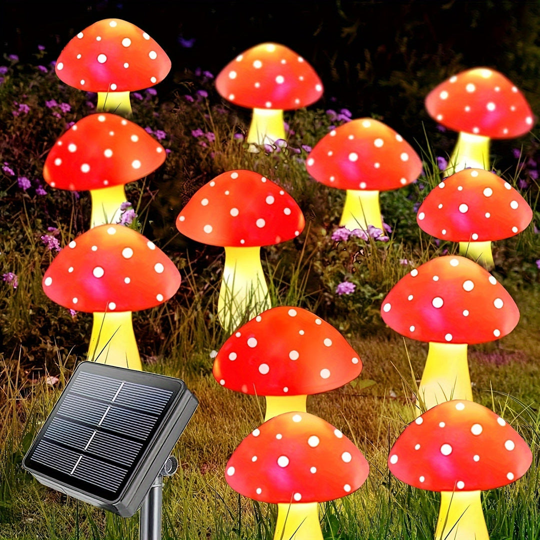 SolarGlow lampe - Energisparende hagebelysning med 8 moduser | Luvikno