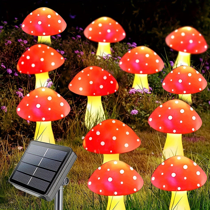 SolarGlow lampe - Energisparende hagebelysning med 8 moduser | Luvikno