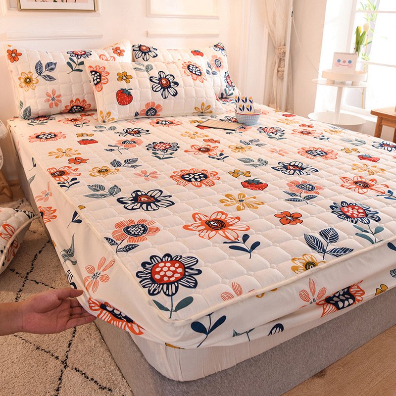 Luvikno | CushioGuard Silk Madrassbeskytter | Pustende og luksuriøs beskyttelse for madrassen din