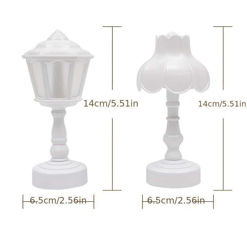 LumiDeco - Retro LED Mini Bordlampe for Hjem Luvikno