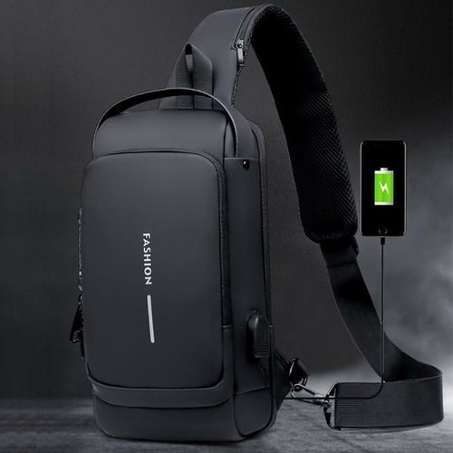 SecureGuard – Trendy Anti-innbrudd Crossbody Bag Luvikno