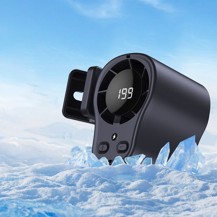Mini vifte med ventilasjonsklemme for bil og skrivebord | Luvikno