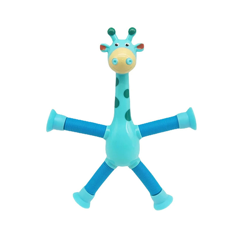 Teleskopisk Sugekop Giraff Leketøy | Luvikno