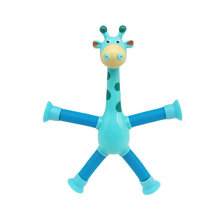 Teleskopisk Sugekop Giraff Leketøy | Luvikno