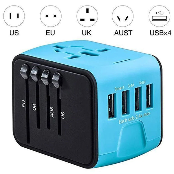 Luvikno | Universal Smart Travel Adapter Spenningsomformer