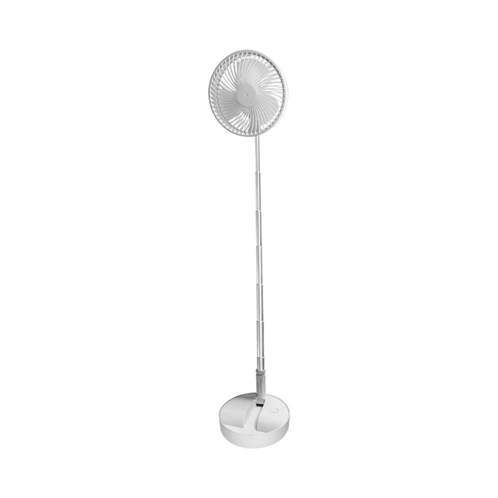 Oppladbar, sammenleggbar USB-teleskopvifte – stille, 180° justerbar, 4 hastighetsnivåer, bærbar ✨ | Luvikno
