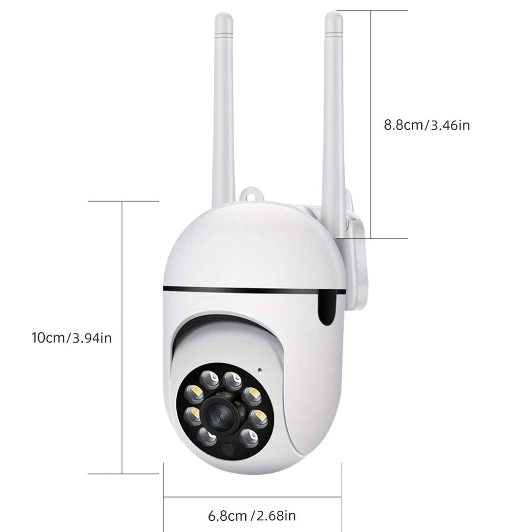 WLAN Overvåkningskamera 2.4 GHz PTZ | Luvikno