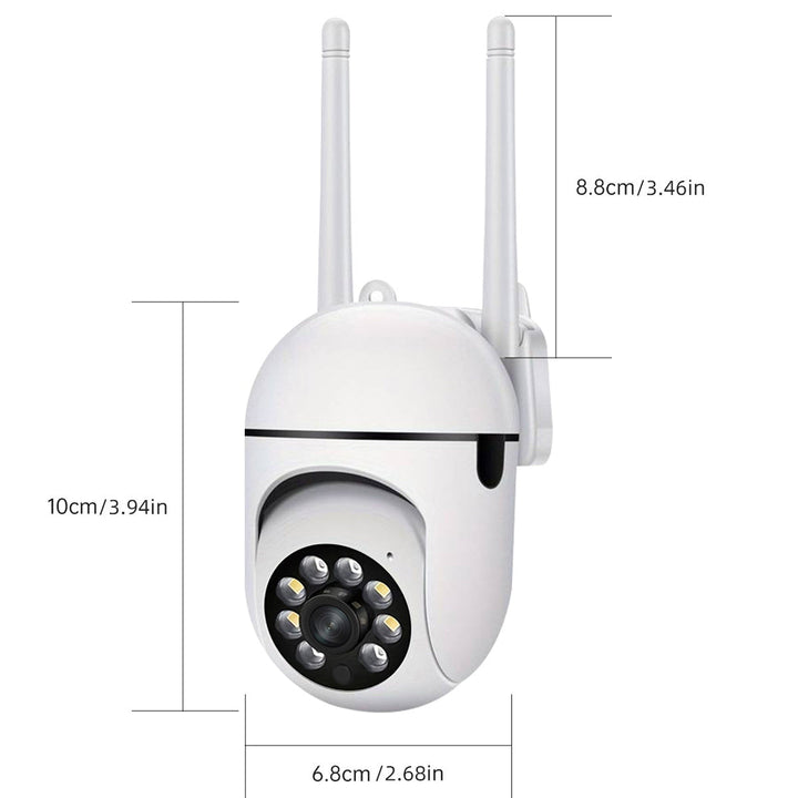 WLAN Overvåkningskamera 2.4 GHz PTZ | Luvikno