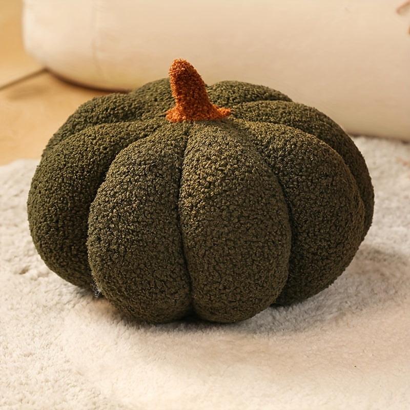 Myk Plush Gresskarpute - Dekorativ Videospill Plush Leketøy for Barn 0-3 År, Perfekt for Halloween | Luvikno